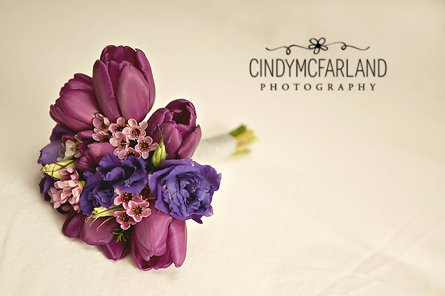 Simple bridal bouquet